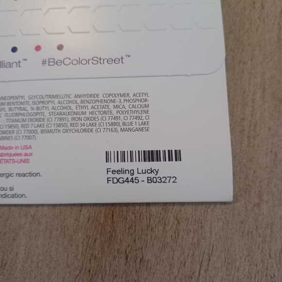 Color Street Nail Polish Strips - Feeling Lucky - Picture 2 of 3